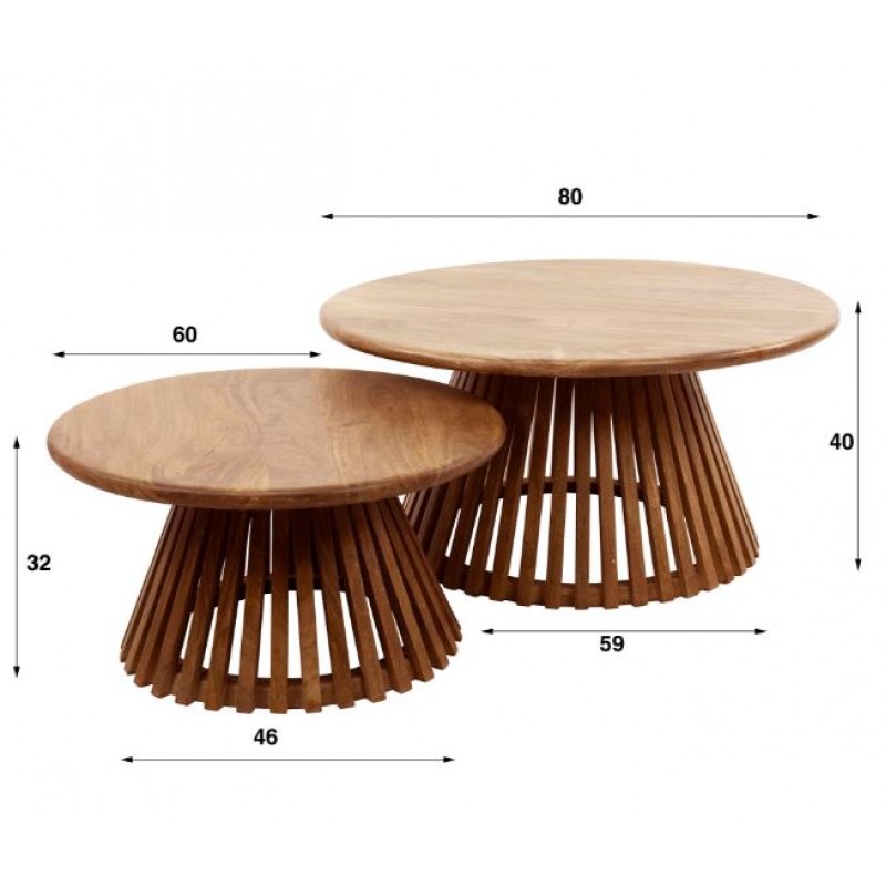 ZI Tweak Coffee Table Conisch Sand